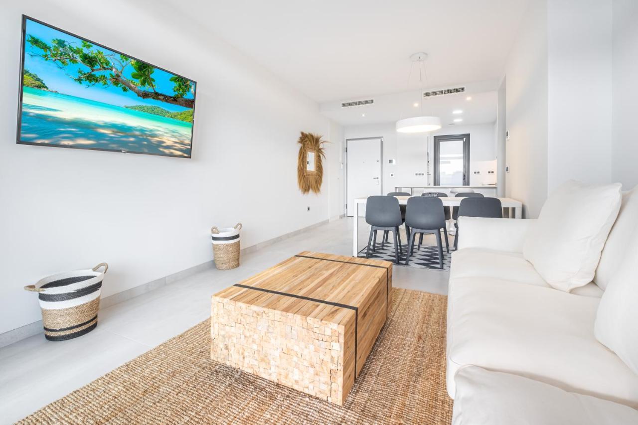 Sunset Waves Deluxe Apartments Poniente Beach Resort Μπένιντορμ Εξωτερικό φωτογραφία